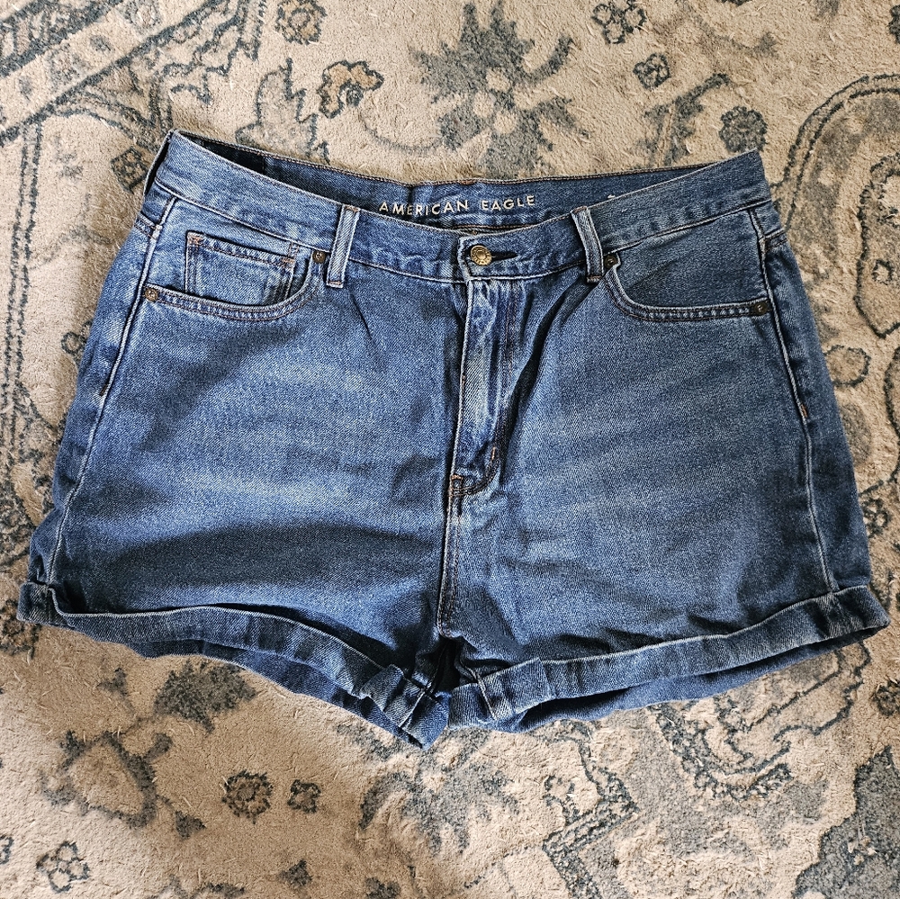 American Eagle Outfitters Women's Blue Jean Shorts